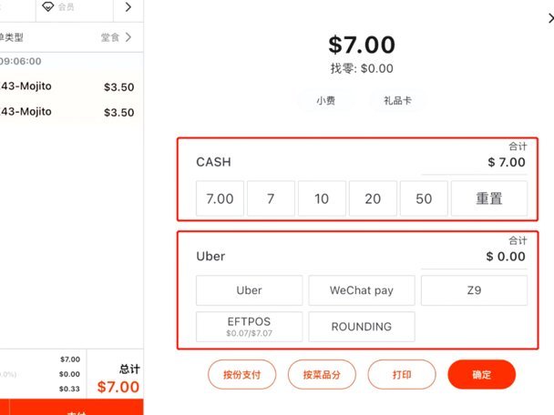白条现金组合支付