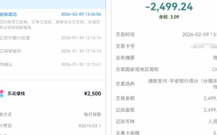 分期乐的额度明细怎么看
